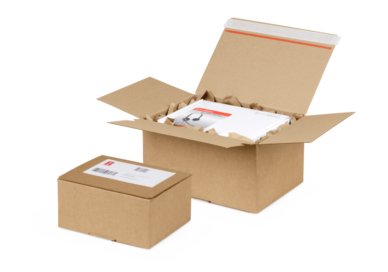 Carton à fond automatique COMFORT-BOX avec fermeture adhésive