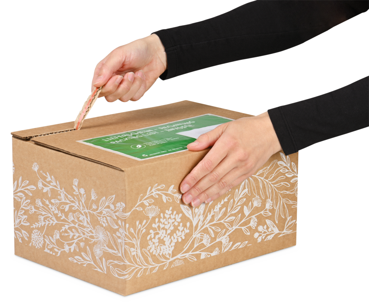 aide à la déchirure renforcée par fils pour une ouverture simple et rapide