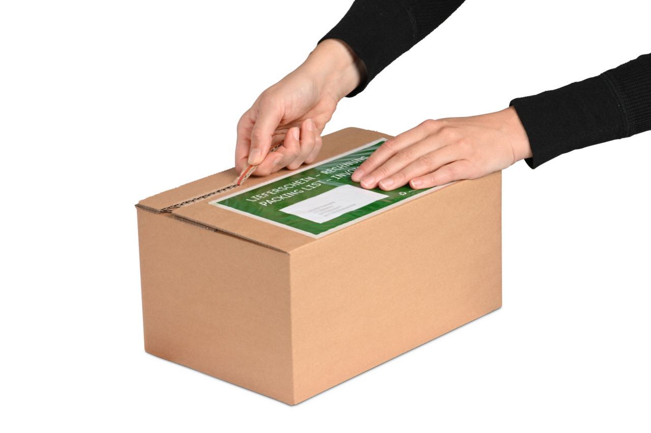 fil à déchirer pratique pour une ouverture simple et rapide