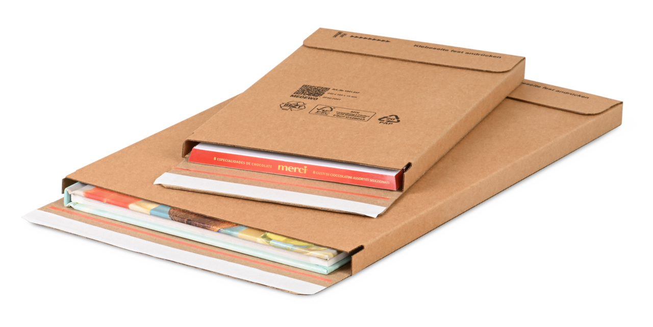 carton d'expédition brun pour le commerce en ligne