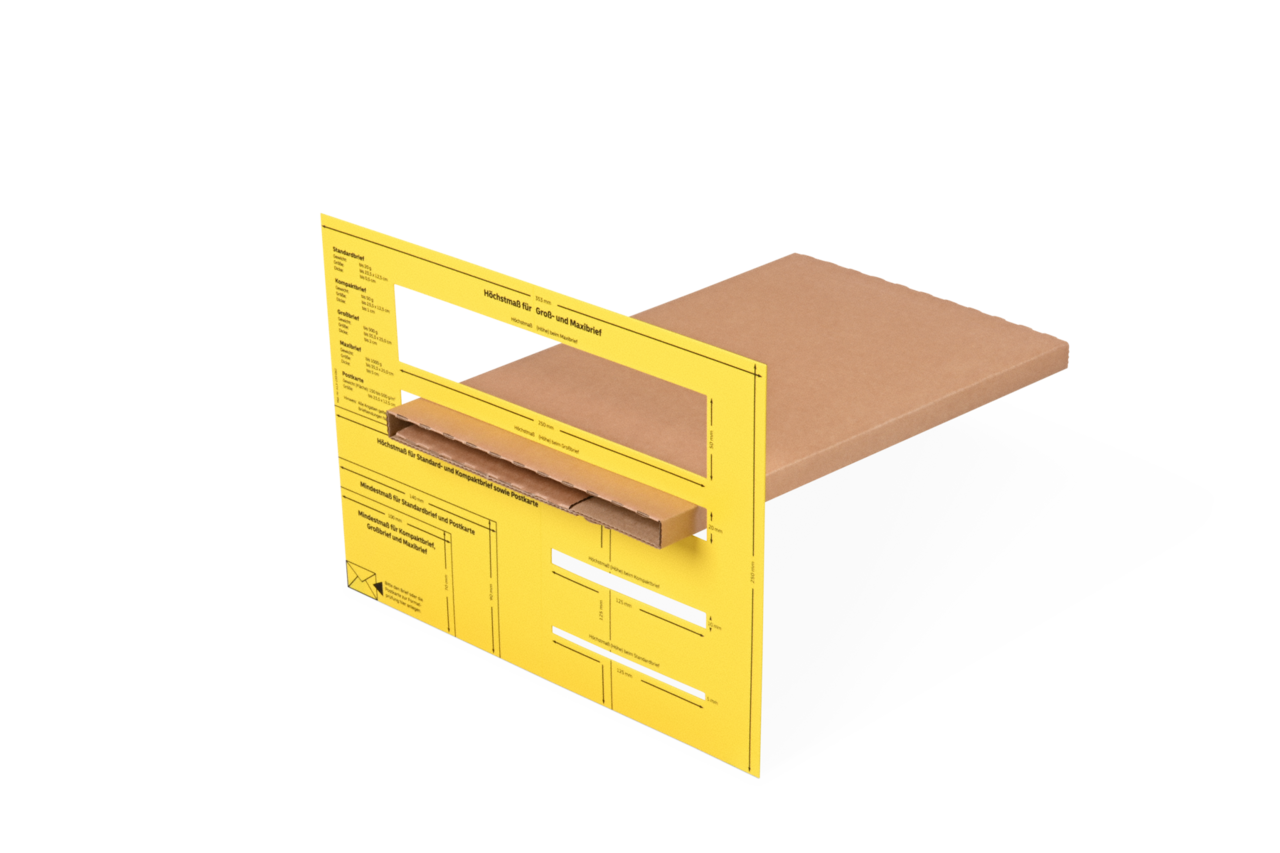 Emballage pour livres / étui croix en carton brun MECAWELL® STRONG