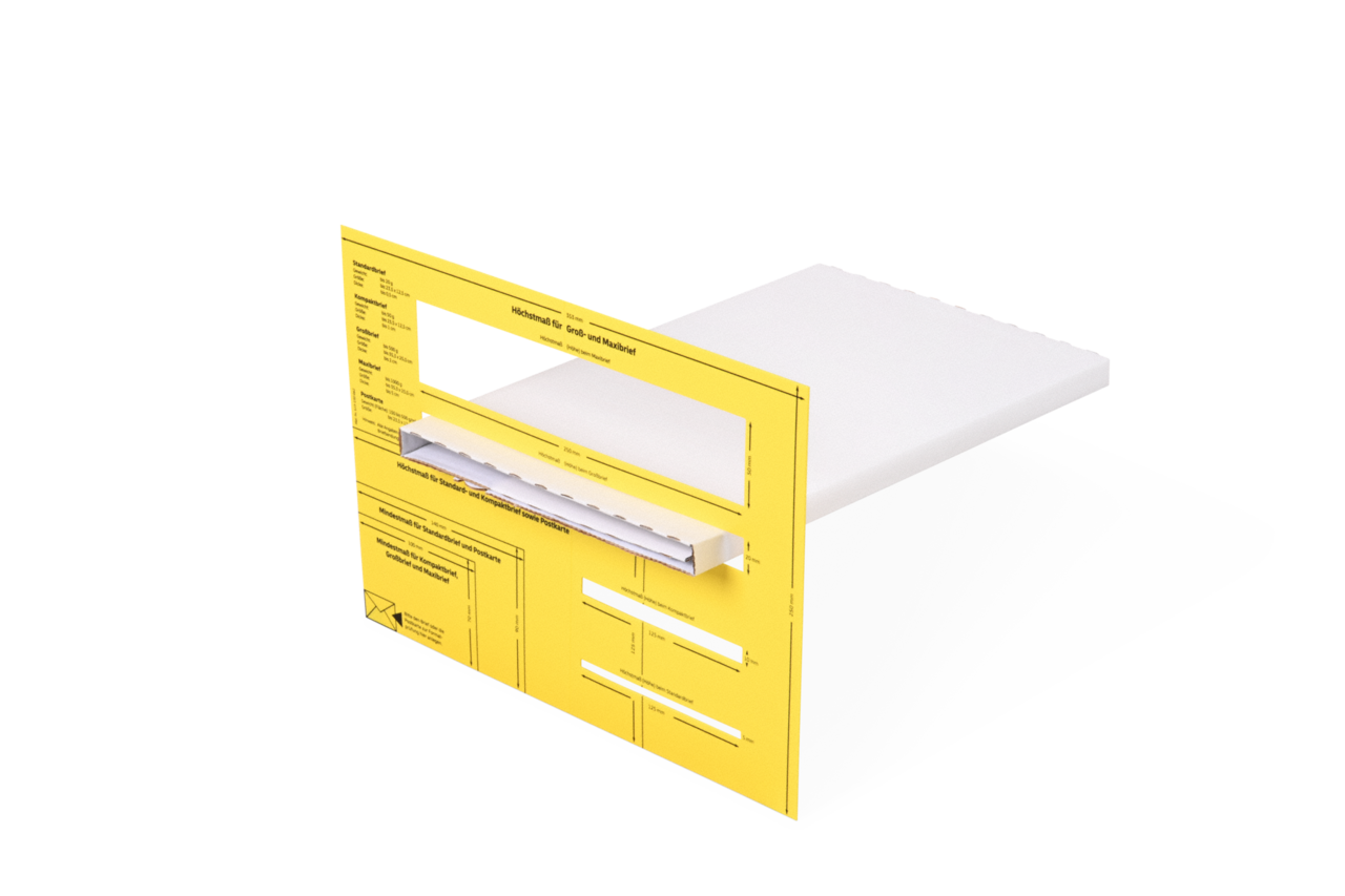 Emballage pour livres / étui croix  en carton blanc MECAWELL® STRONG