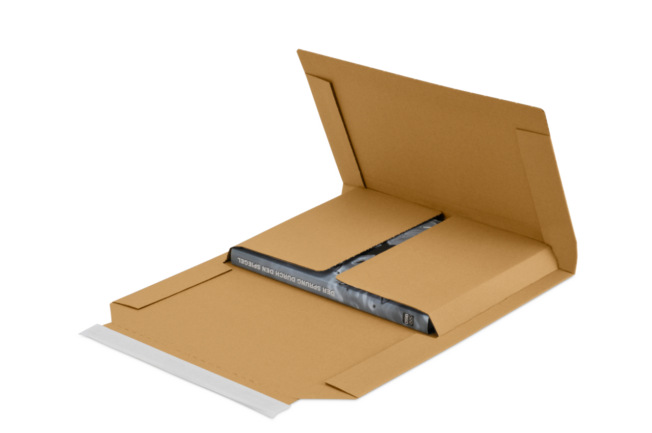 Emballage pour livres / étui croix MECAWELL® ECONOMY en carton