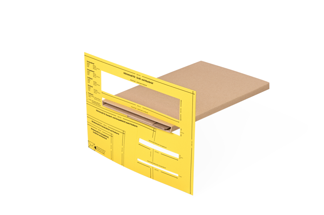 Emballage pour livres / étui croix MECAWELL® ECONOMY en carton