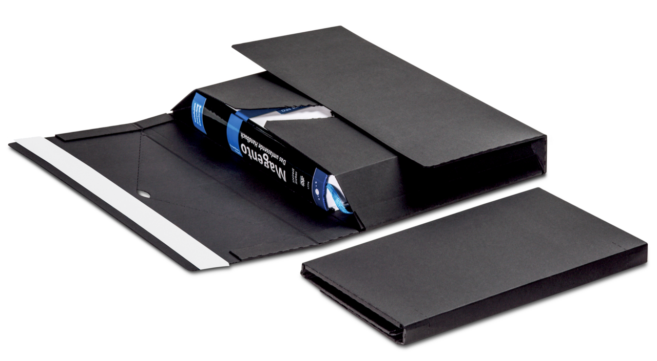 Emballage pour livres / emballage croisé FULL BLACK