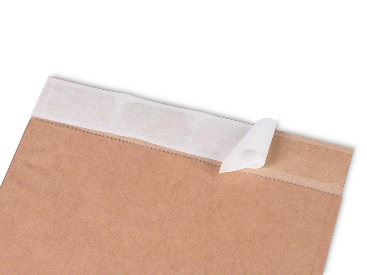 Sachet pour échantillons avec fermeture adhésive