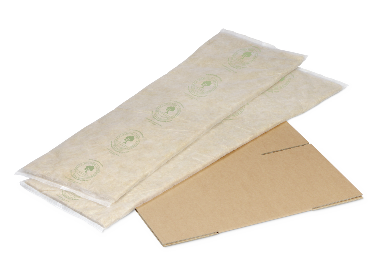 Caisse carton isotherme pliable MECATHERM®  en chanvre 