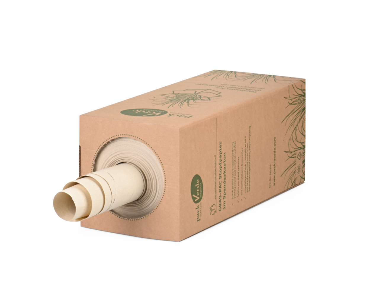 GRAS-PAC Papier à froisser en carton distributeur