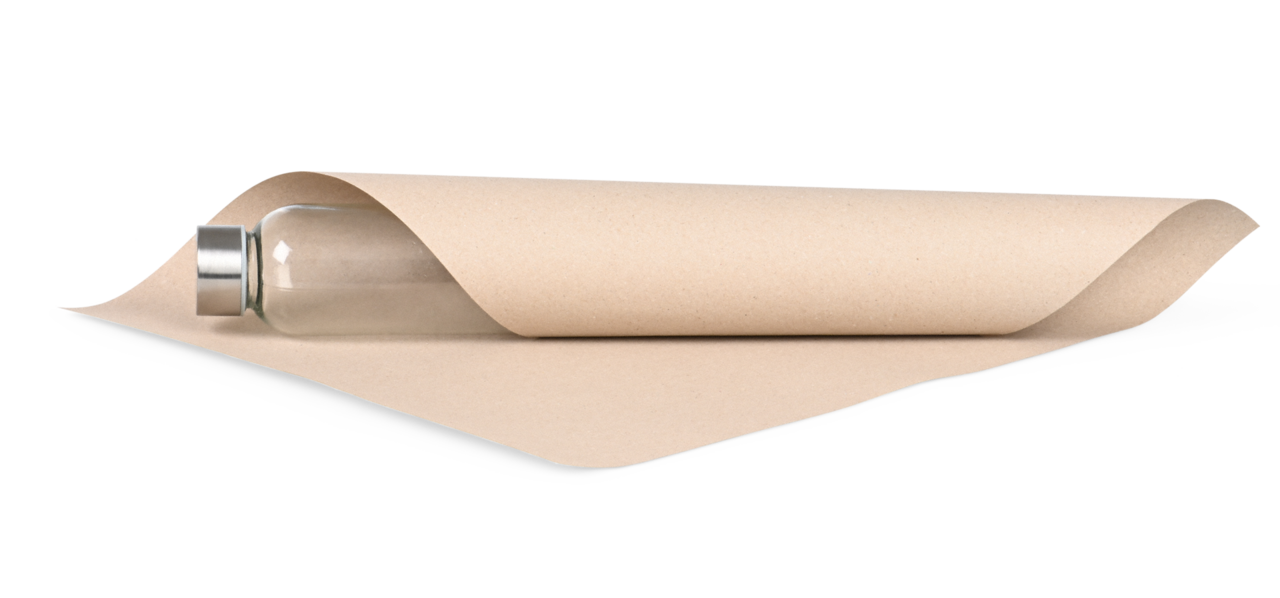 Papier d'emballage dans carton distributeur