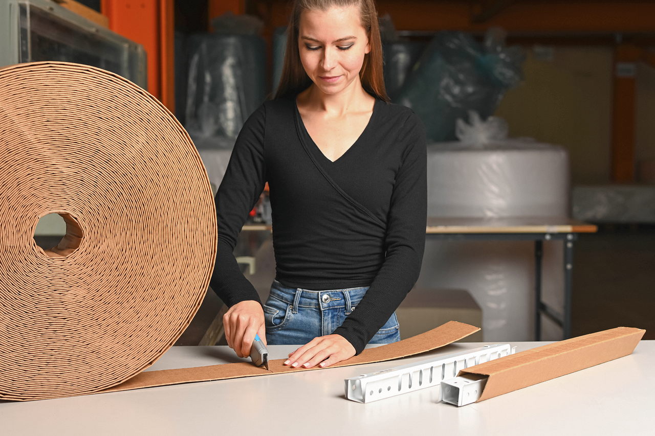 découpage facile à la longueur souhaitée avec un couteau ou des ciseaux