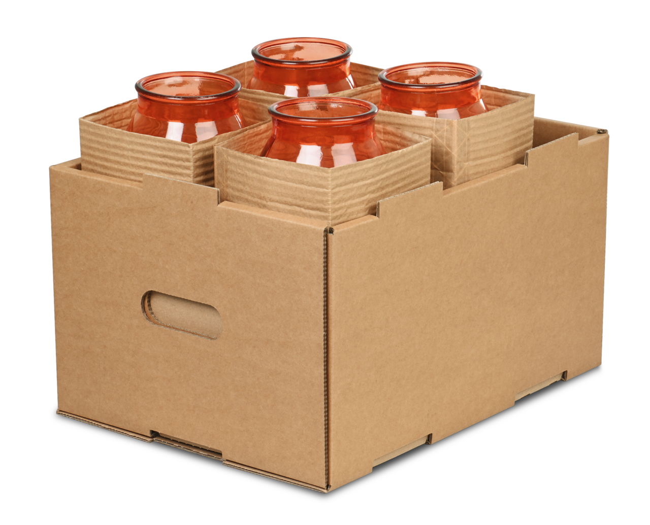 Gaine en carton ondulé