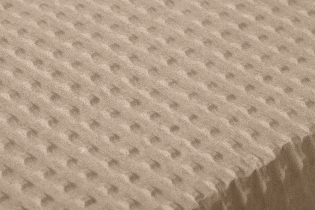 surface gaufrée des bulles – protège les surfaces sensibles