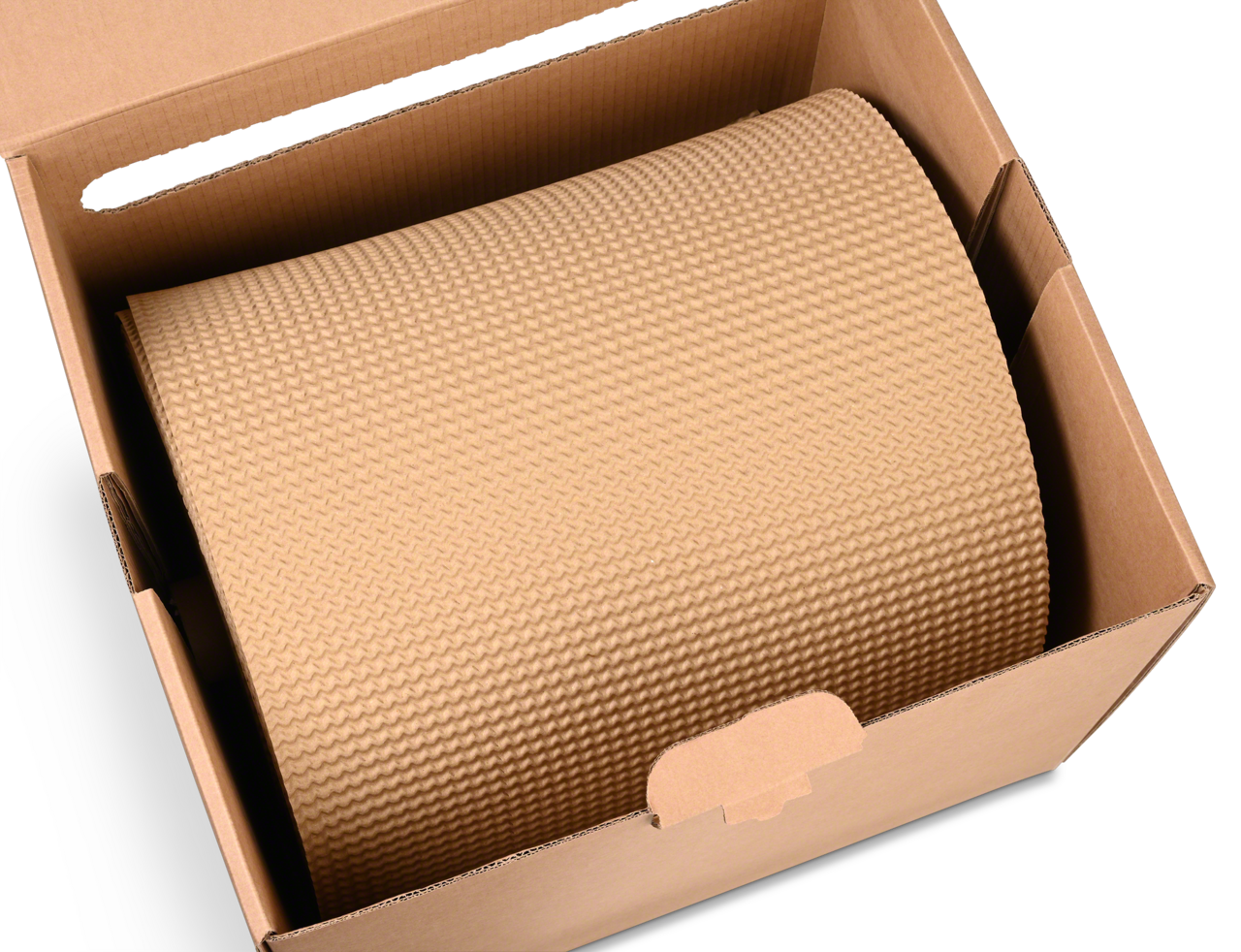 le guidage par rouleaux permet un déroulement uniforme