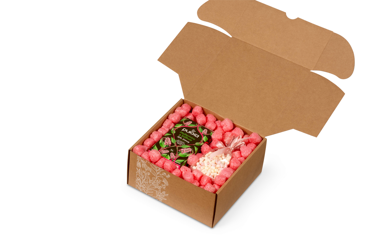 Les flocons d'emballage roses en forme de cœur apportent une touche d'amour et d'originalité à vos paquets cadeaux.