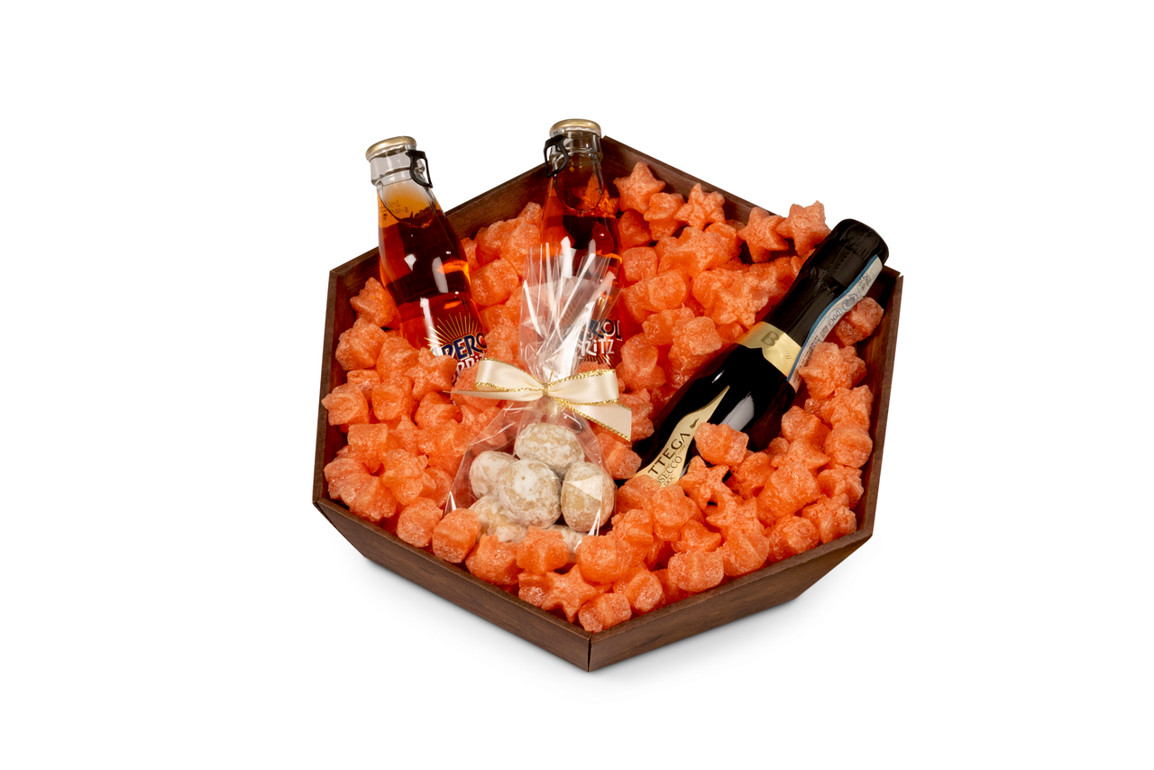 flocons d'emballage orange en forme d'étoile – un véritable accroche-regard pour de nombreuses occasions tout au long de l'année