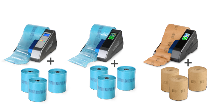 AirWave1/AirWave2 Sets - 4 rlx de coussins de remplissage + appareil