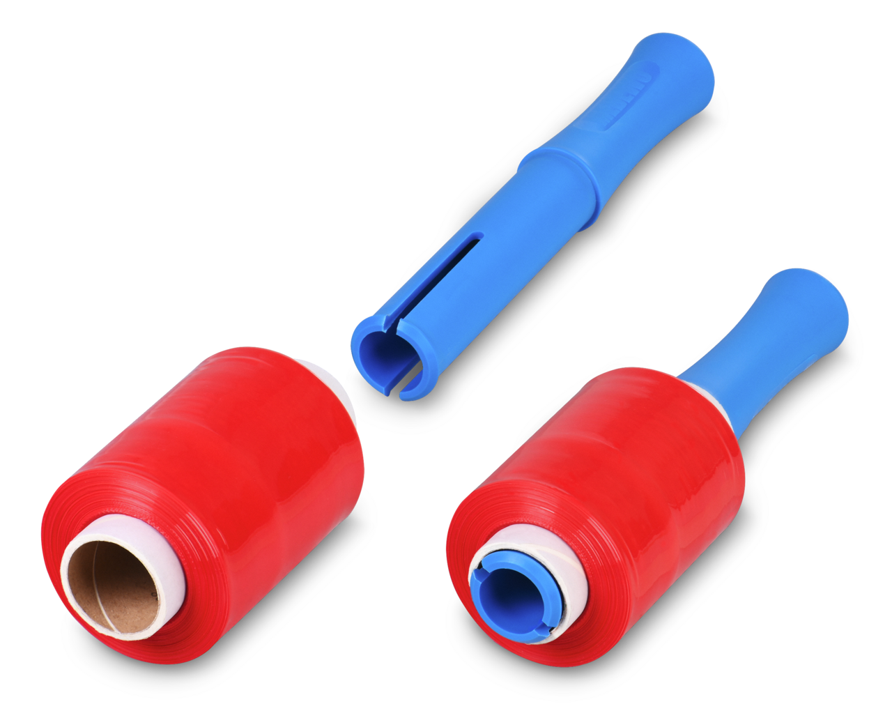 Film étirable en mini-bobines coloré, 23 µm x 150 ml