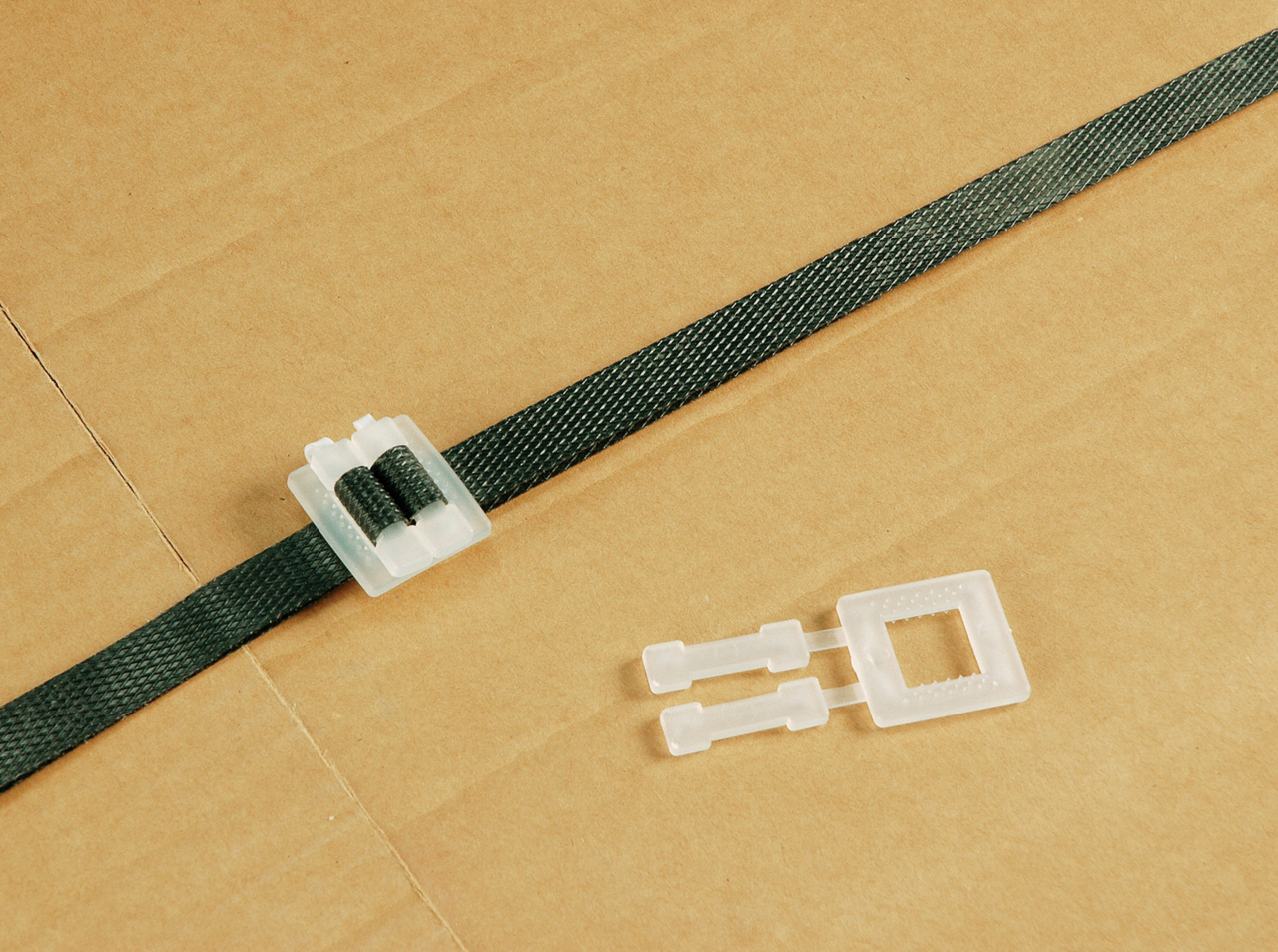 Boucle de fermeture en plastique
