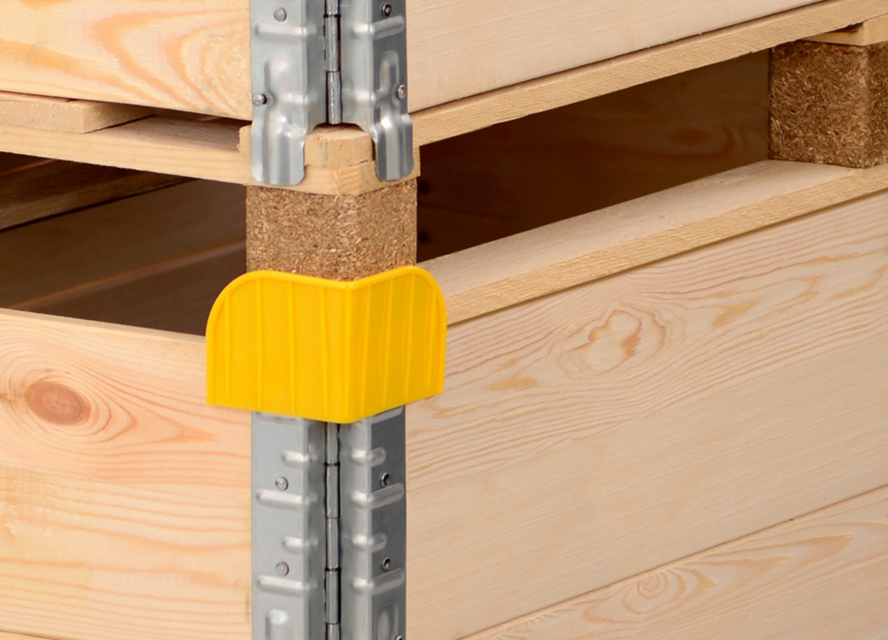 coin de gerbage optionnel pour cadre en bois - stabilise la charge