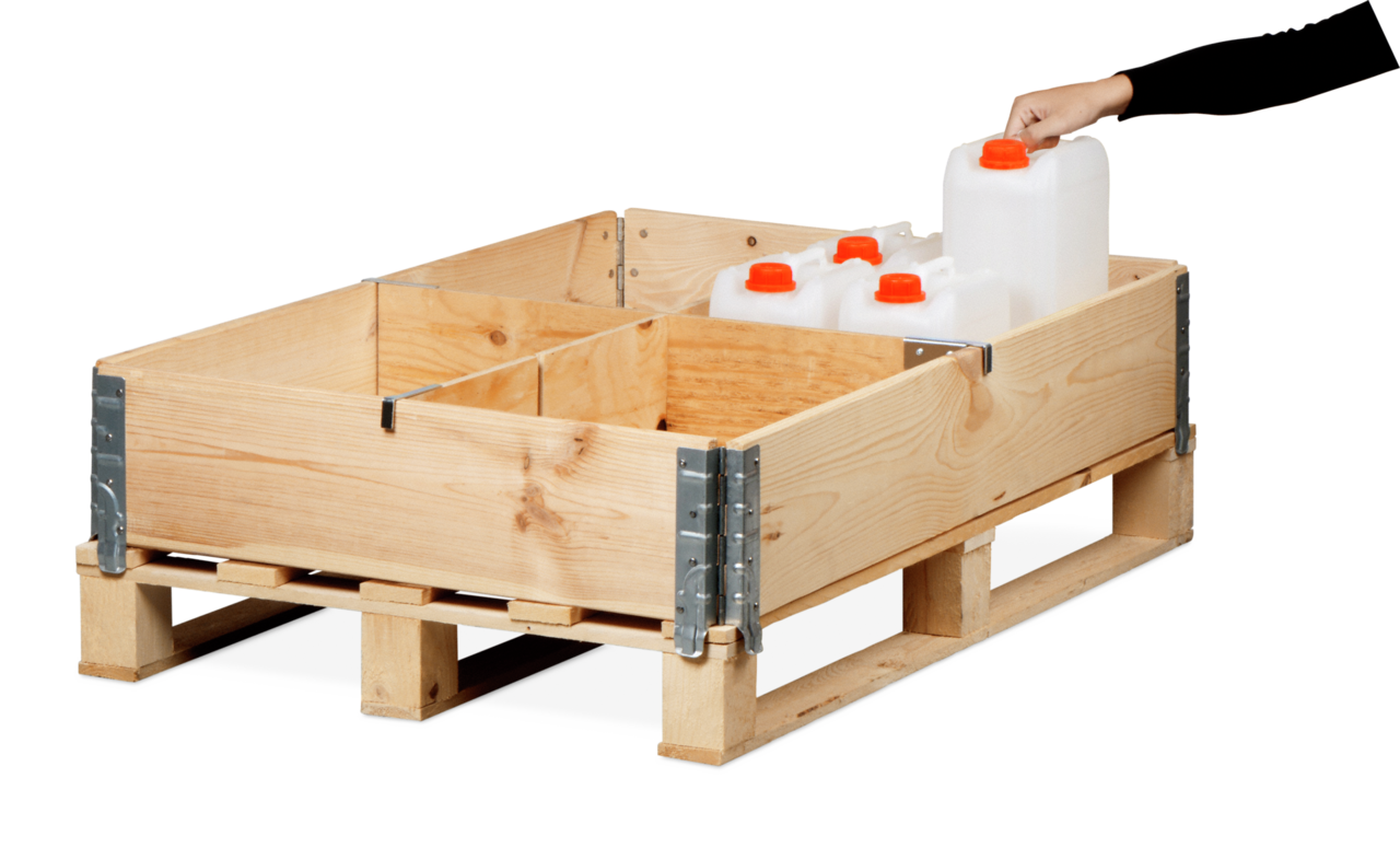 assure de l'ordre – division stable et flexible de cadres de palettes 