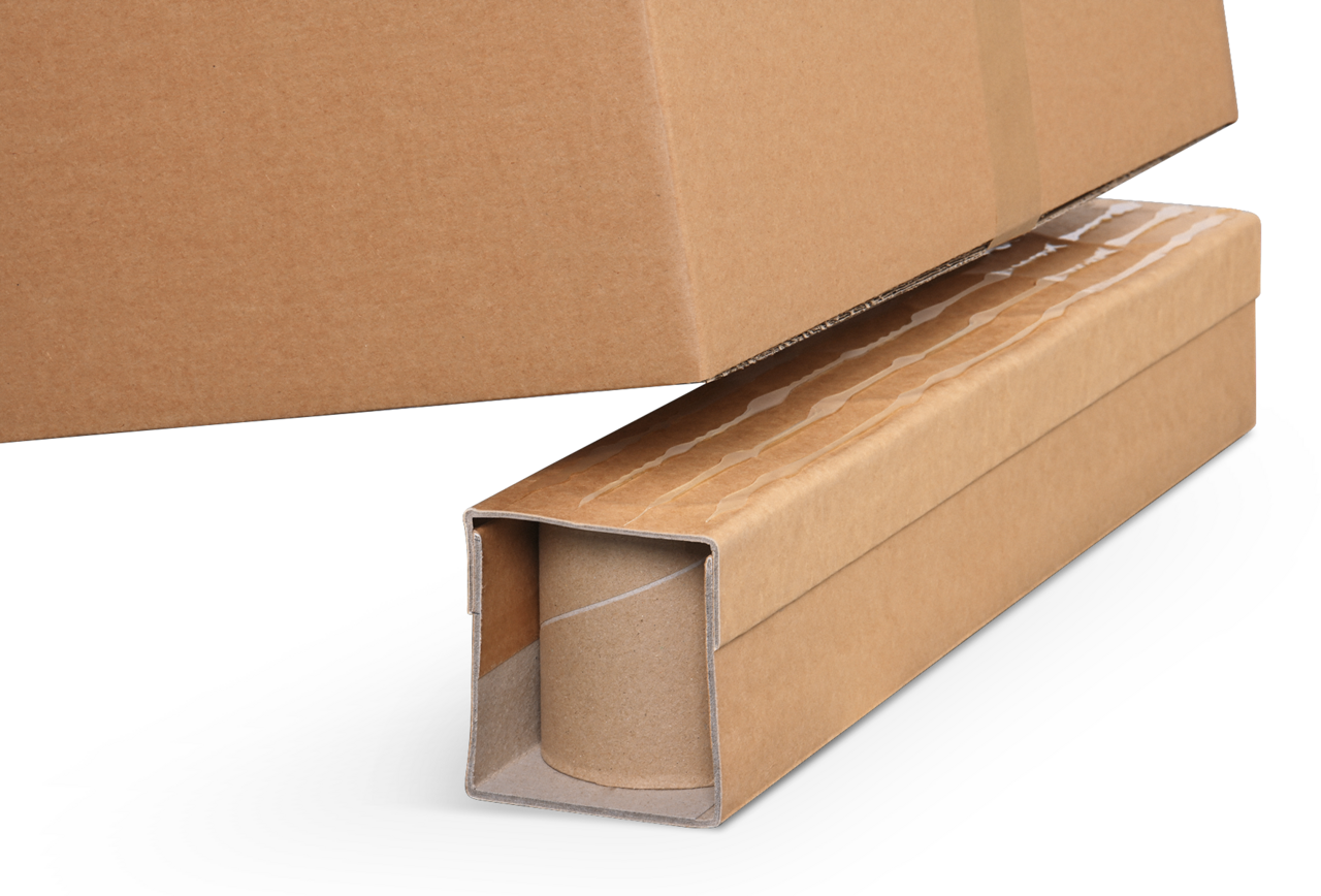 Collez simplement les patins sous votre marchandise emballée, et votre marchandise est prête à être expédiée.