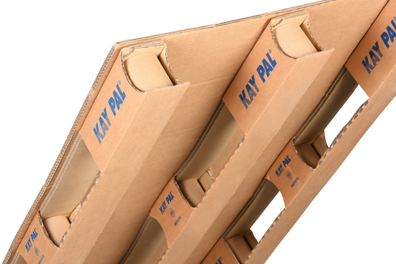 la palette en carton robuste est un support de charge optimal pour vos marchandises