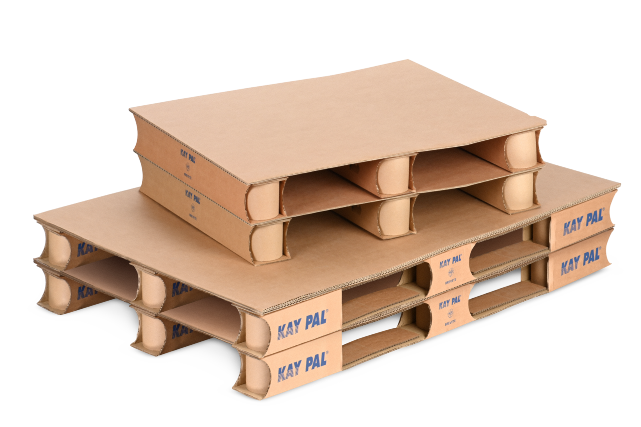 KAYPAL Palette en carton ondulé