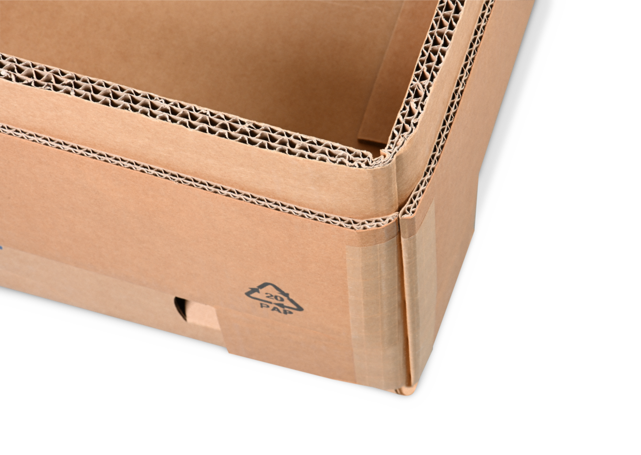 carton stable à 5 cannelures pour une capacité de charge élevée