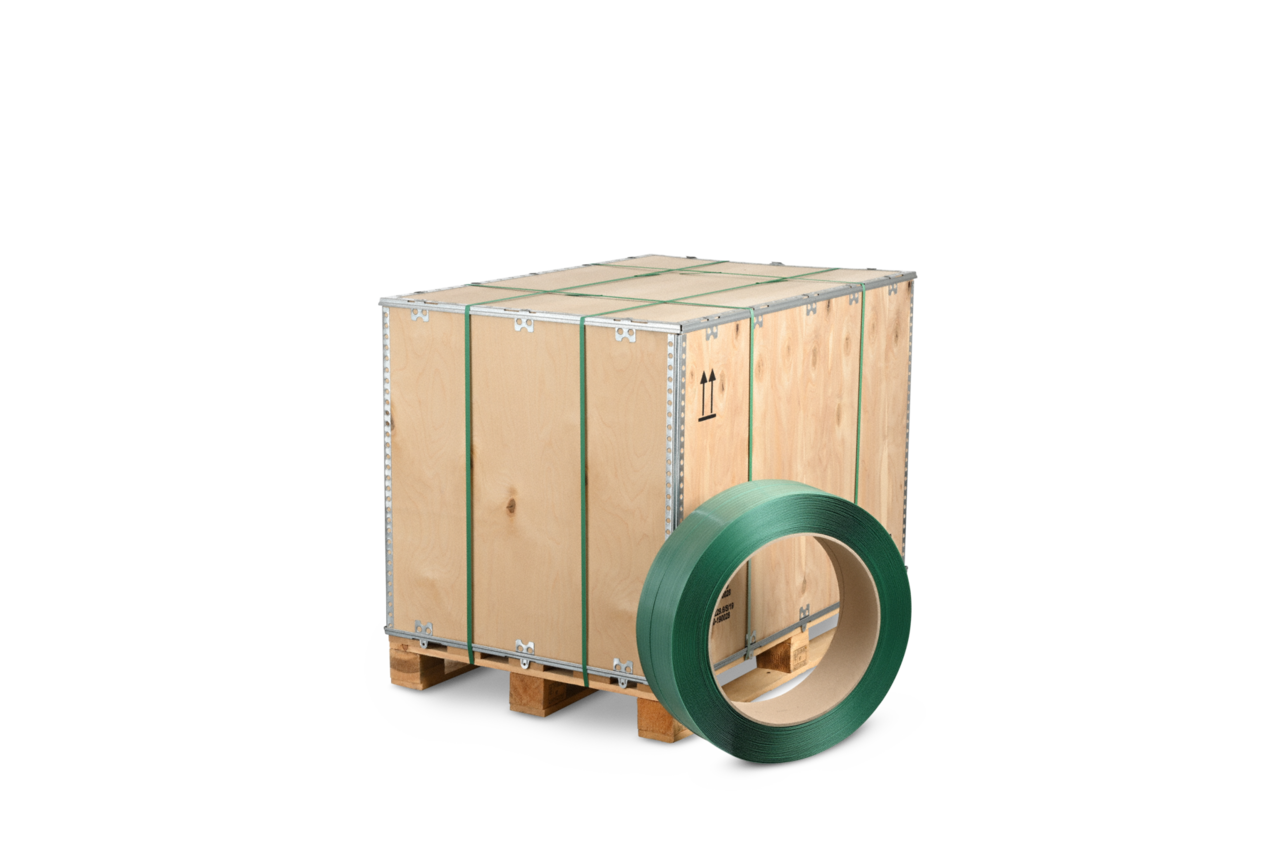 Feuillard de cerclage en PET RECYCLE Ø mandrin 406 mm