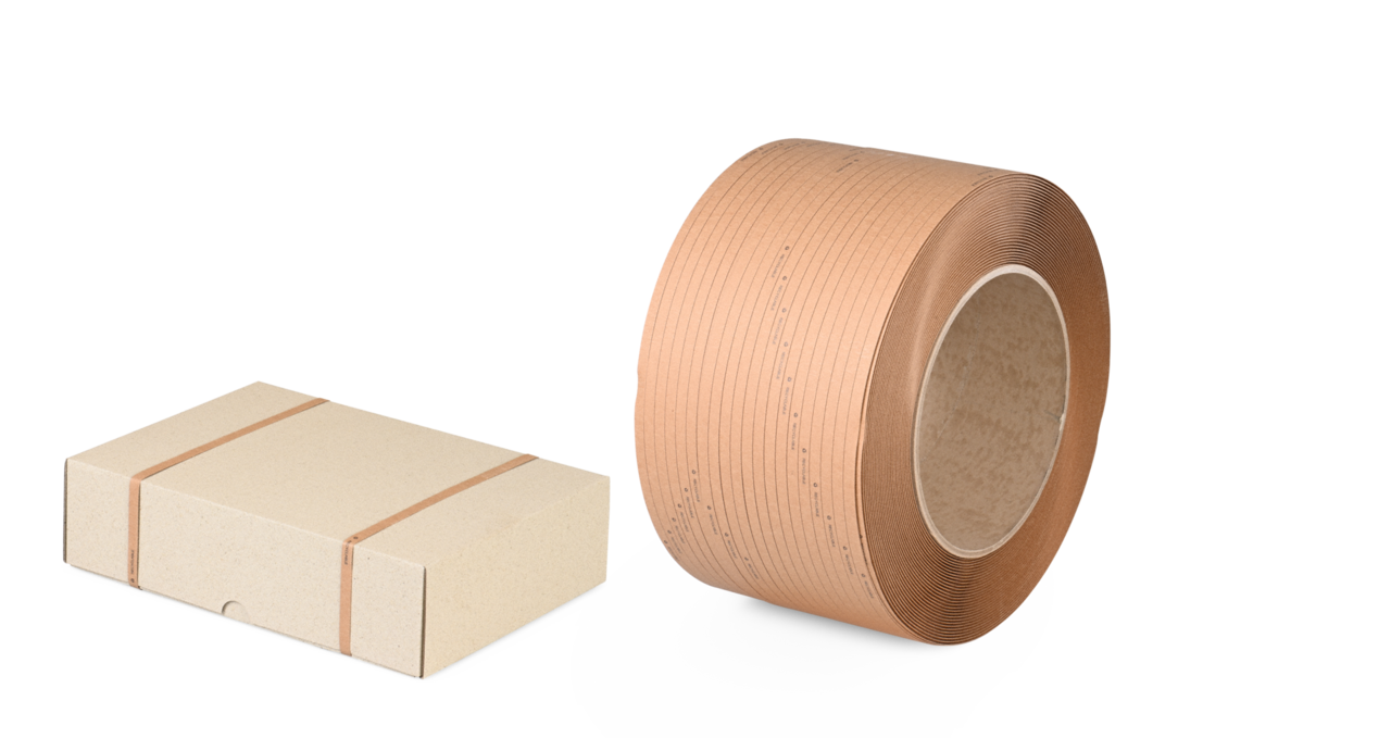 Feuillard de cerclage en papier, Ø mandrin 200 mm
