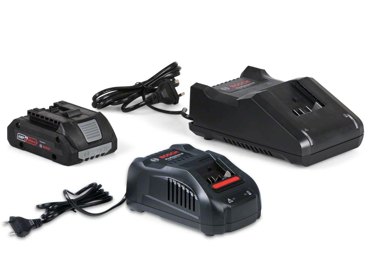 La batterie puissante avec un temps de charge court peut également être rechargée avec le nouveau modèle comme avec le chargeur du modèle précédent.