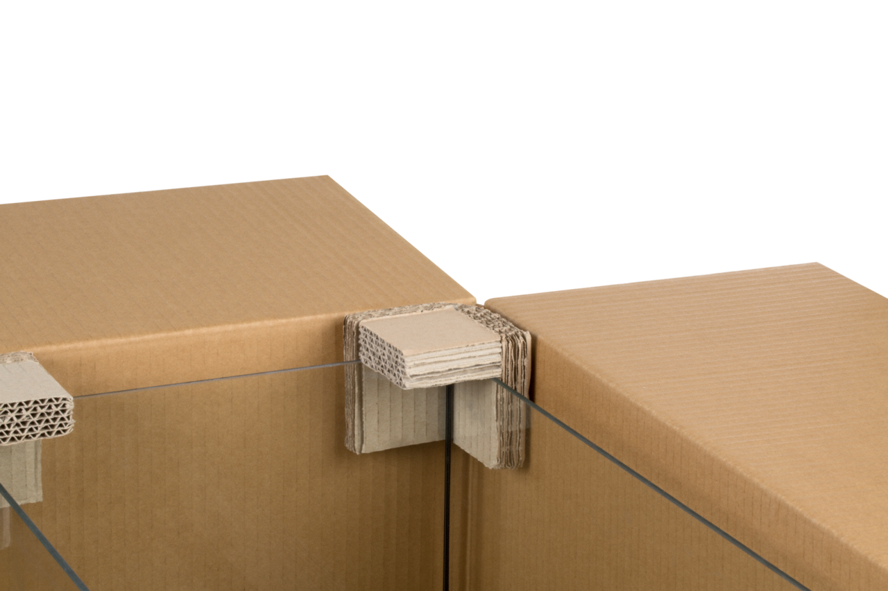 Protège-angles en carton ondulé