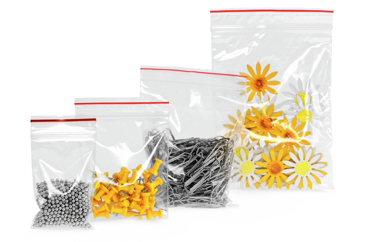 Sachet à fermeture à pression MECAFERM® 50 µm neutre