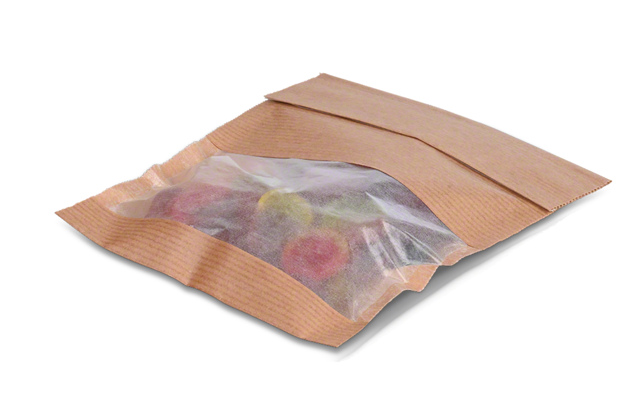 Sachet en papier refermable