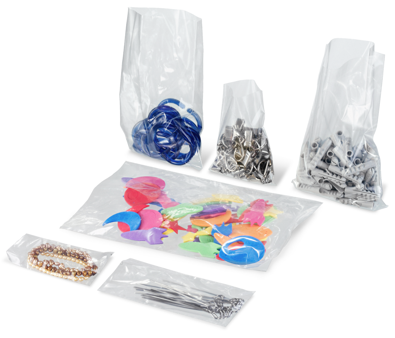 Sachet plat en LDPE 50 microns