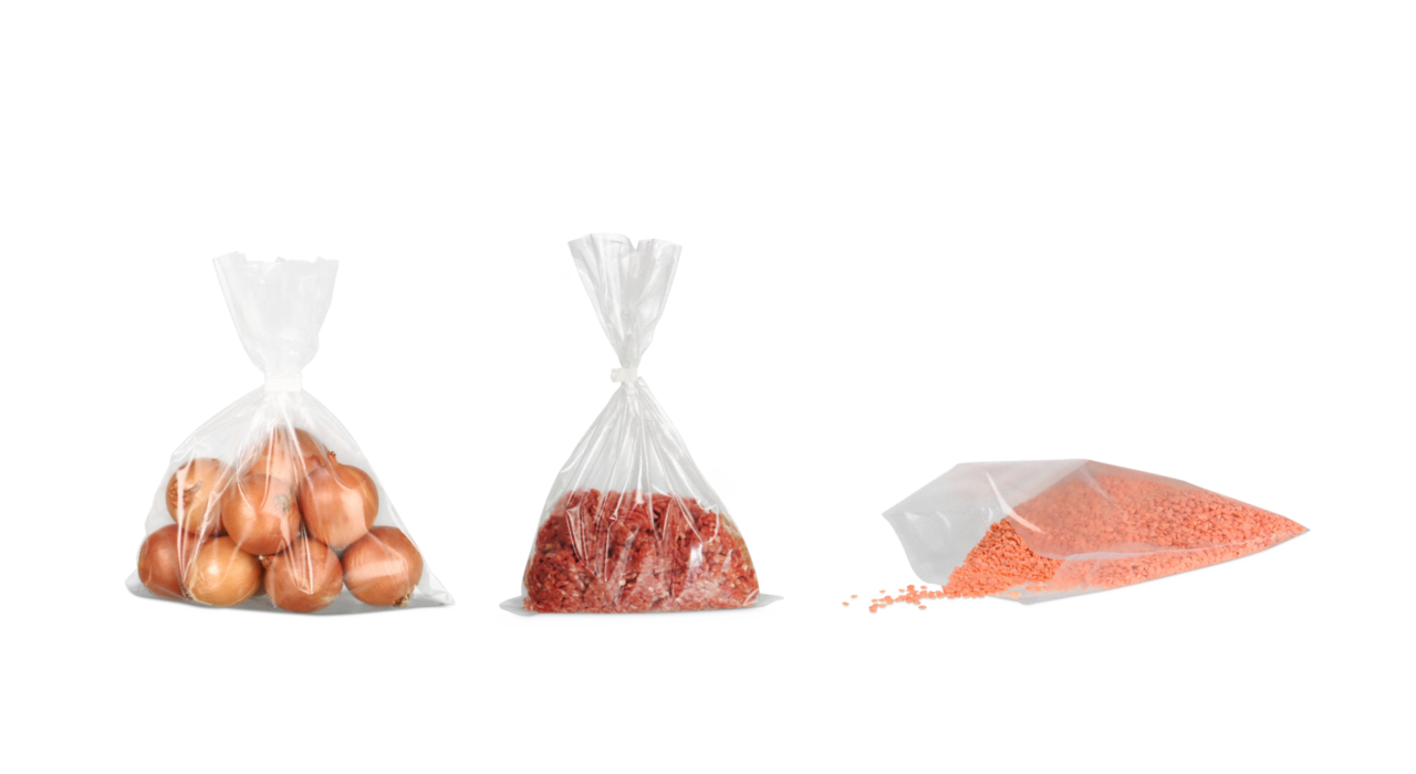 Sachet plat en LDPE 50 microns