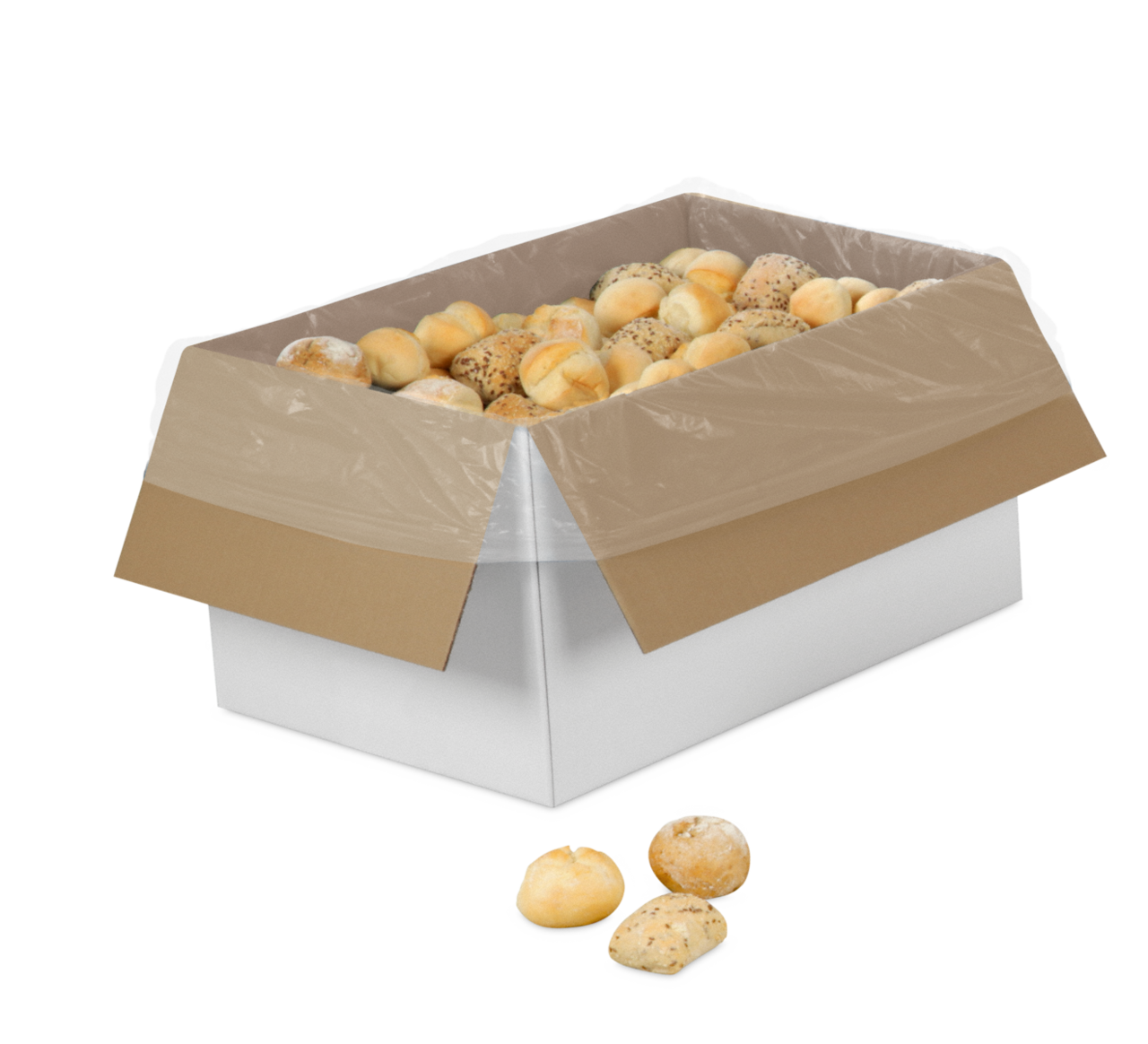 Sac à soufflets latéraux en LDPE
