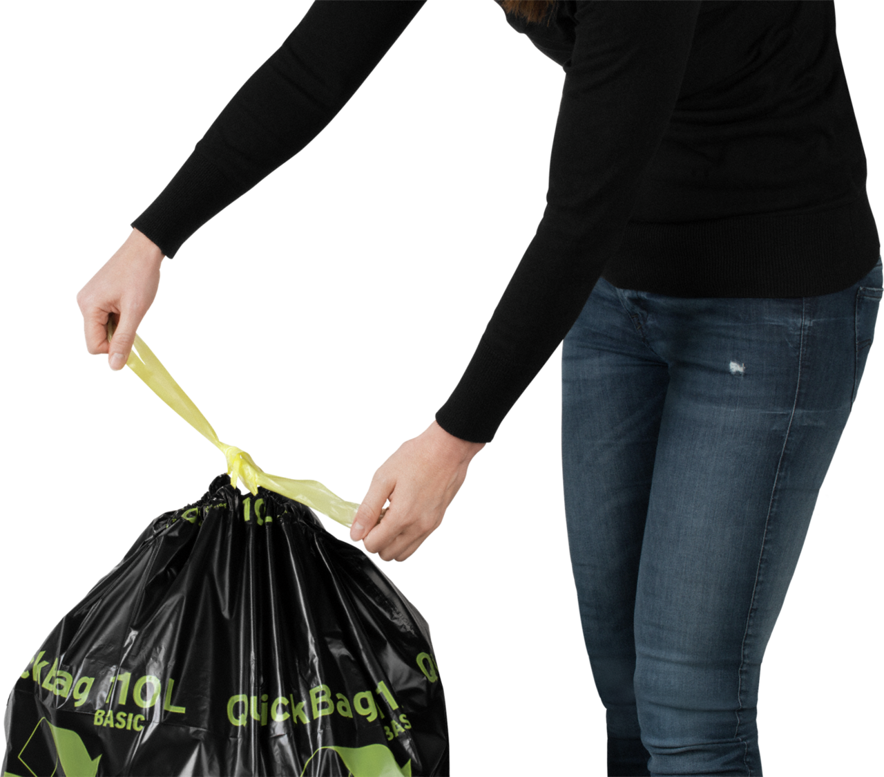 Avec liens coulissants – pratiques pour fermer et pour transporter