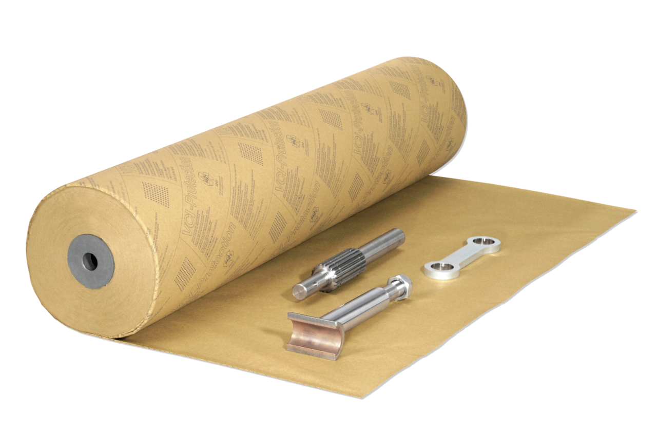 VCI-anticorrosion – Papier kraft en rouleaux 