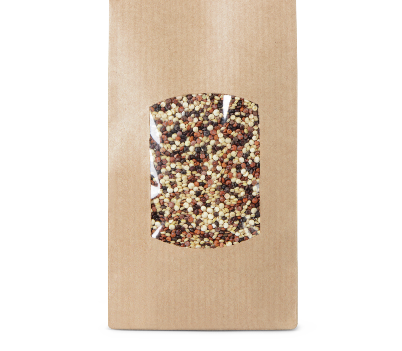 fenêtre transparent en film de PET – pour une visibilité claire du contenu du sachet