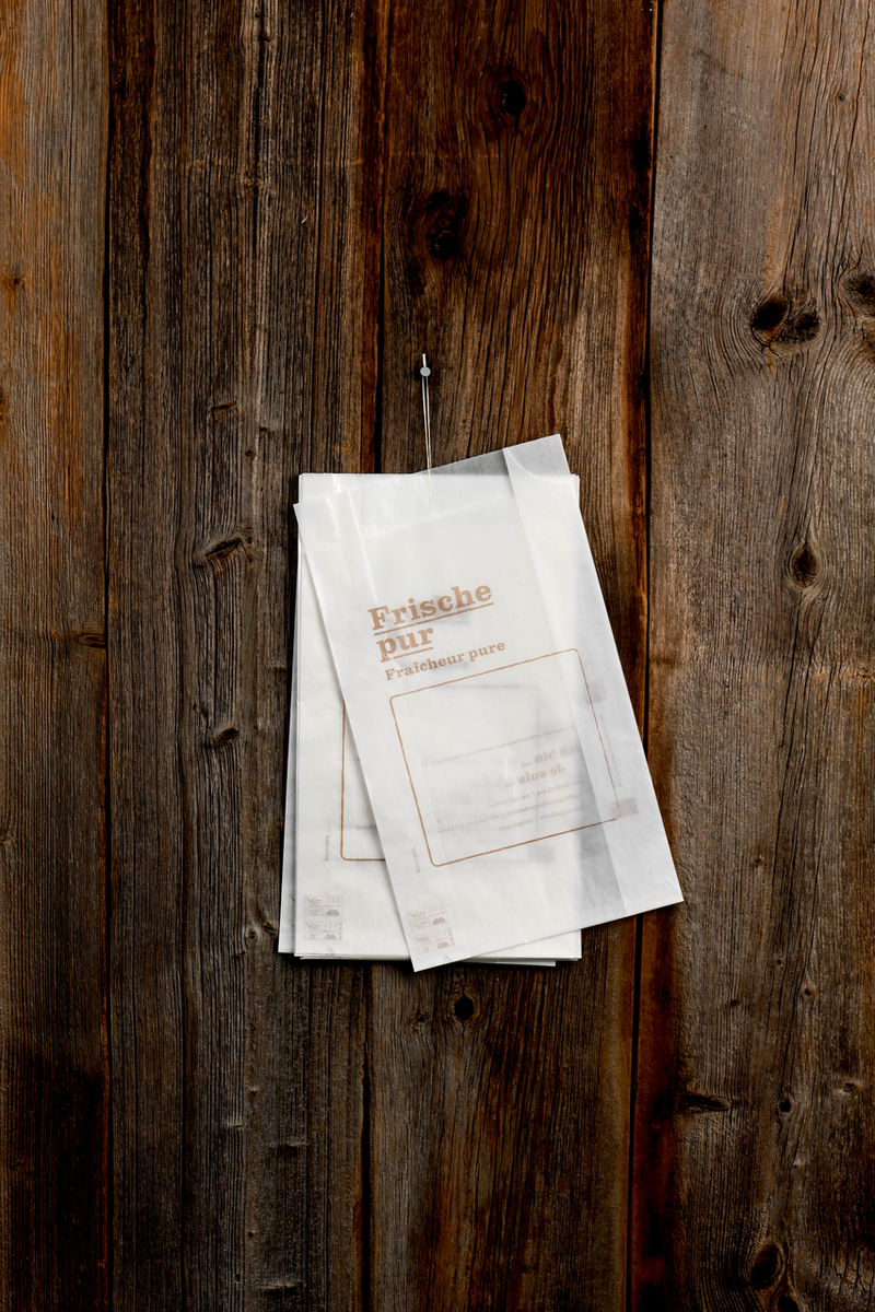 Sachet pliable en papier « Fraîcheur pure »