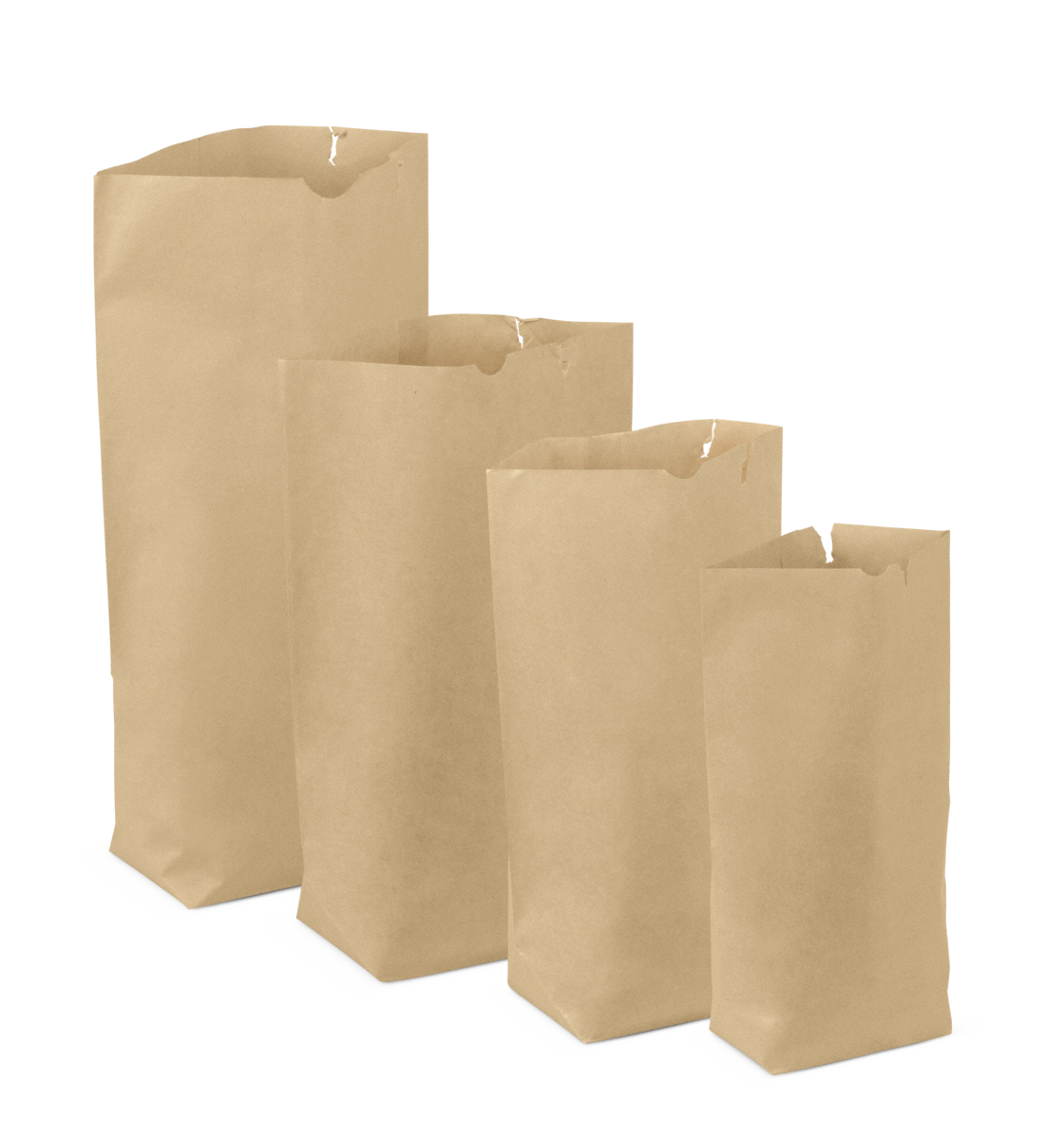 Sac à fond croisé brun