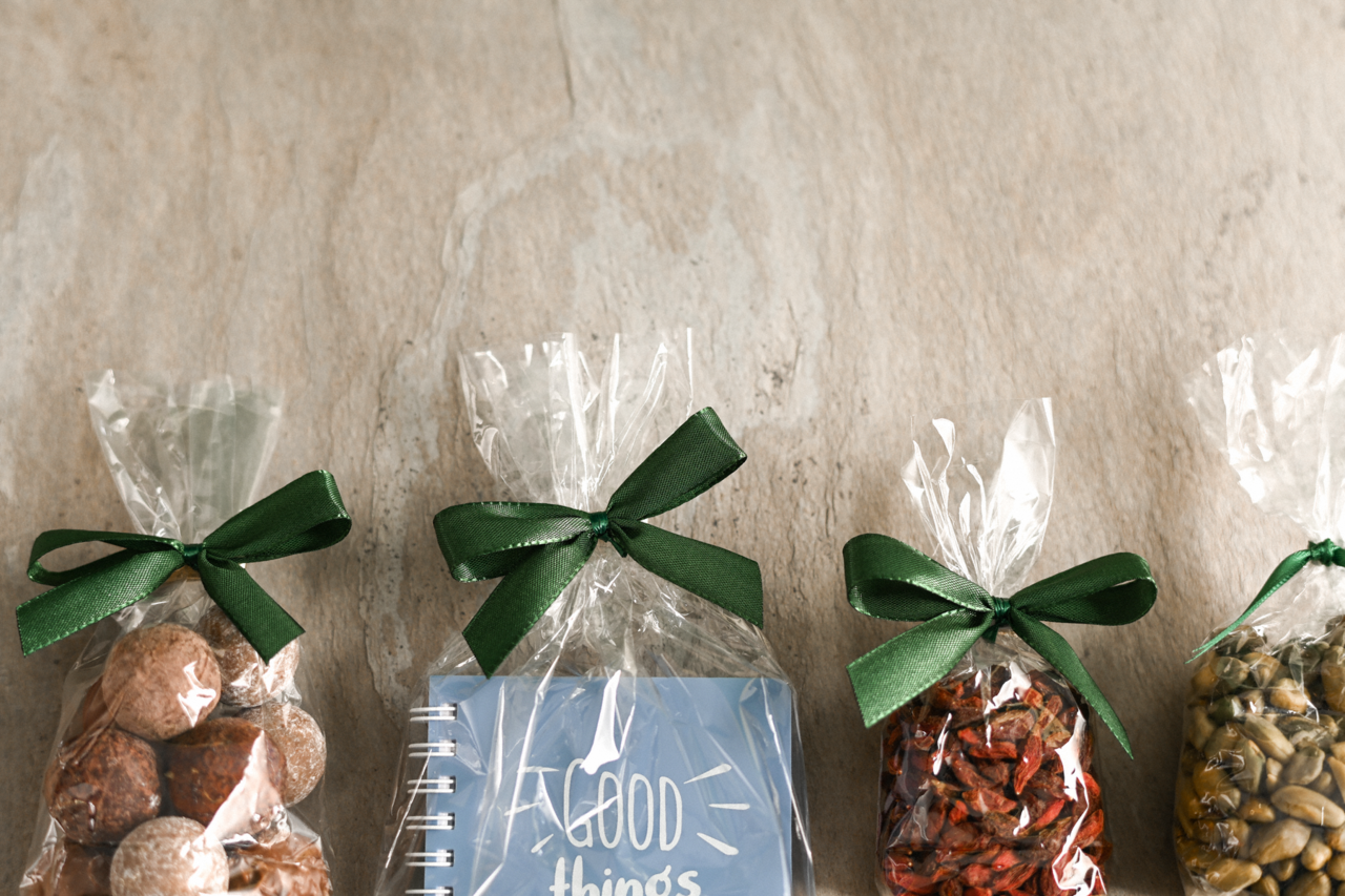 Sachet à fond croisé en cellulose régénérée