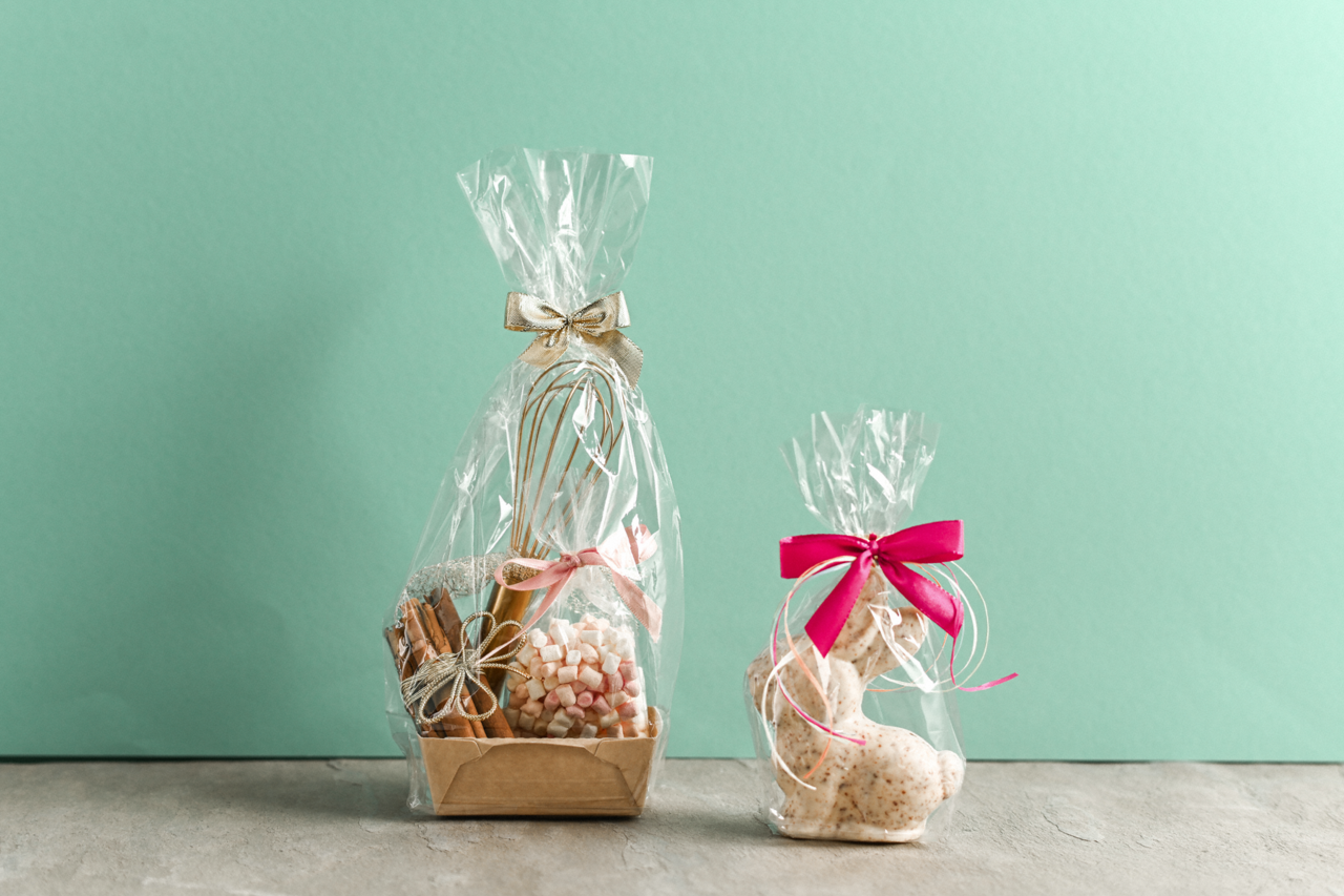 Sachet à fond croisé en cellulose régénérée