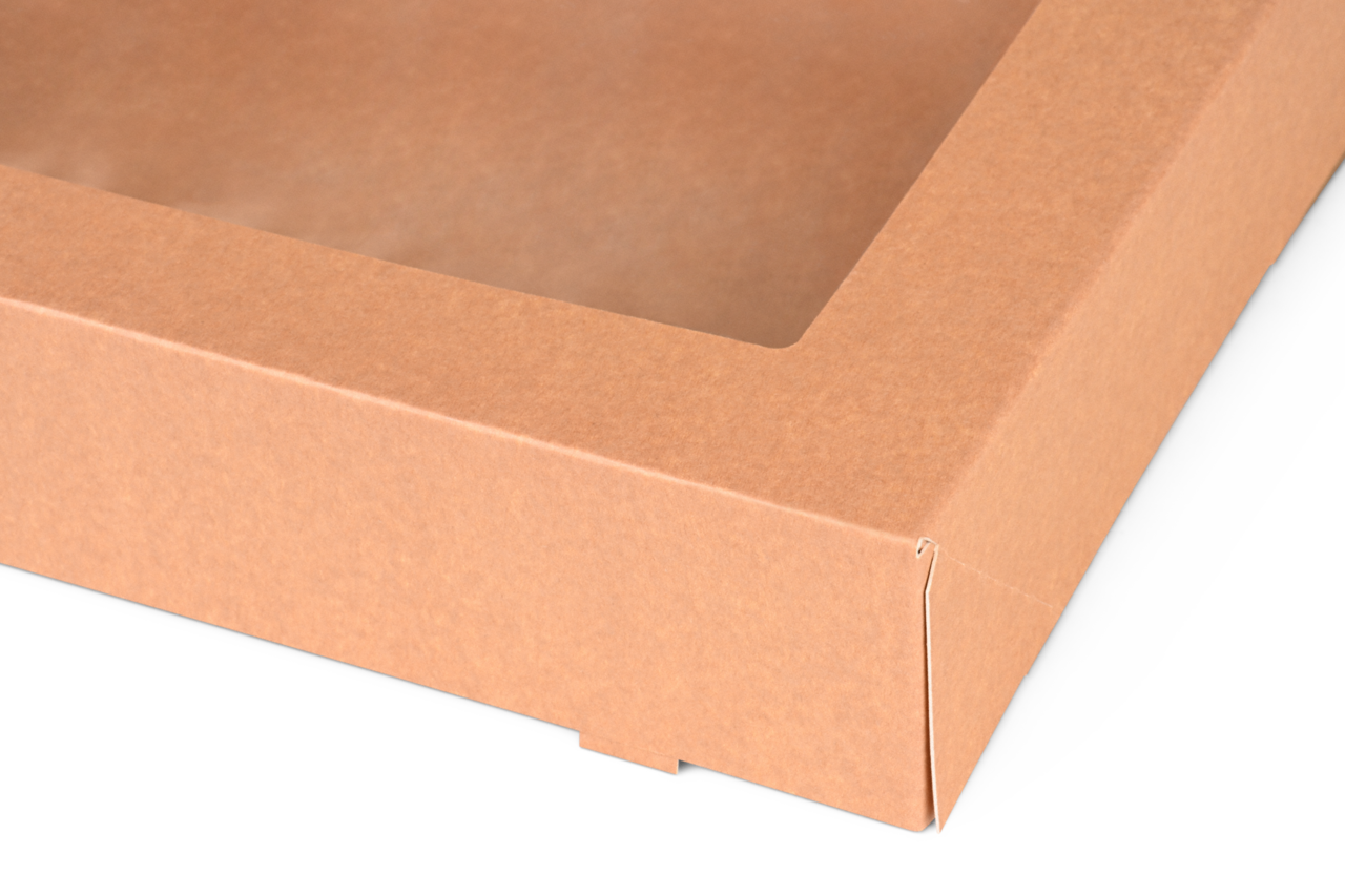 en carton kraft (qualité marron/brun) - fibres fraîches de haute qualité