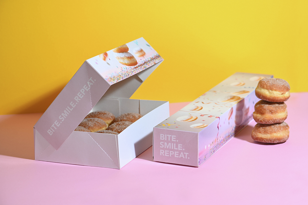 Carton à beignets «Berlinetti»