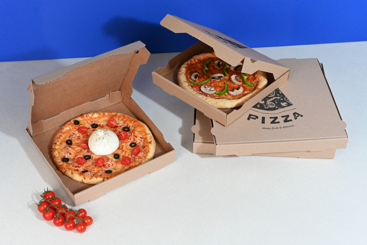 Boîte à pizza « fresh & delicious »
