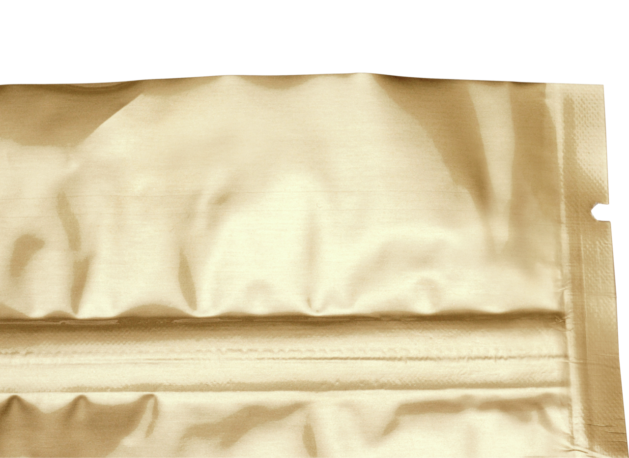 Avec une encoche de déchirement, une perforation au laser et une fermeture à pression pour ouvrir et fermer le sachet rapidement et simplement.
