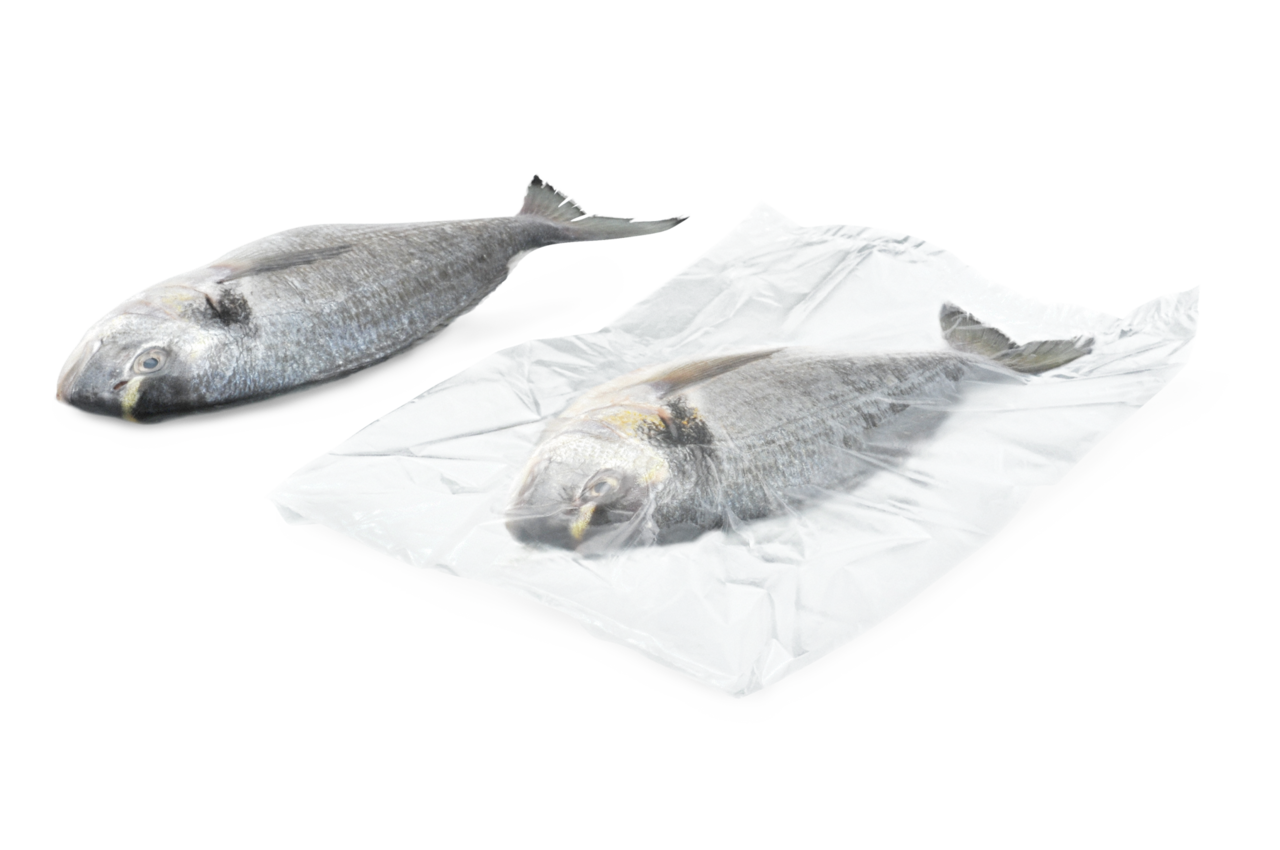 Sachet plat en HDPE liassé