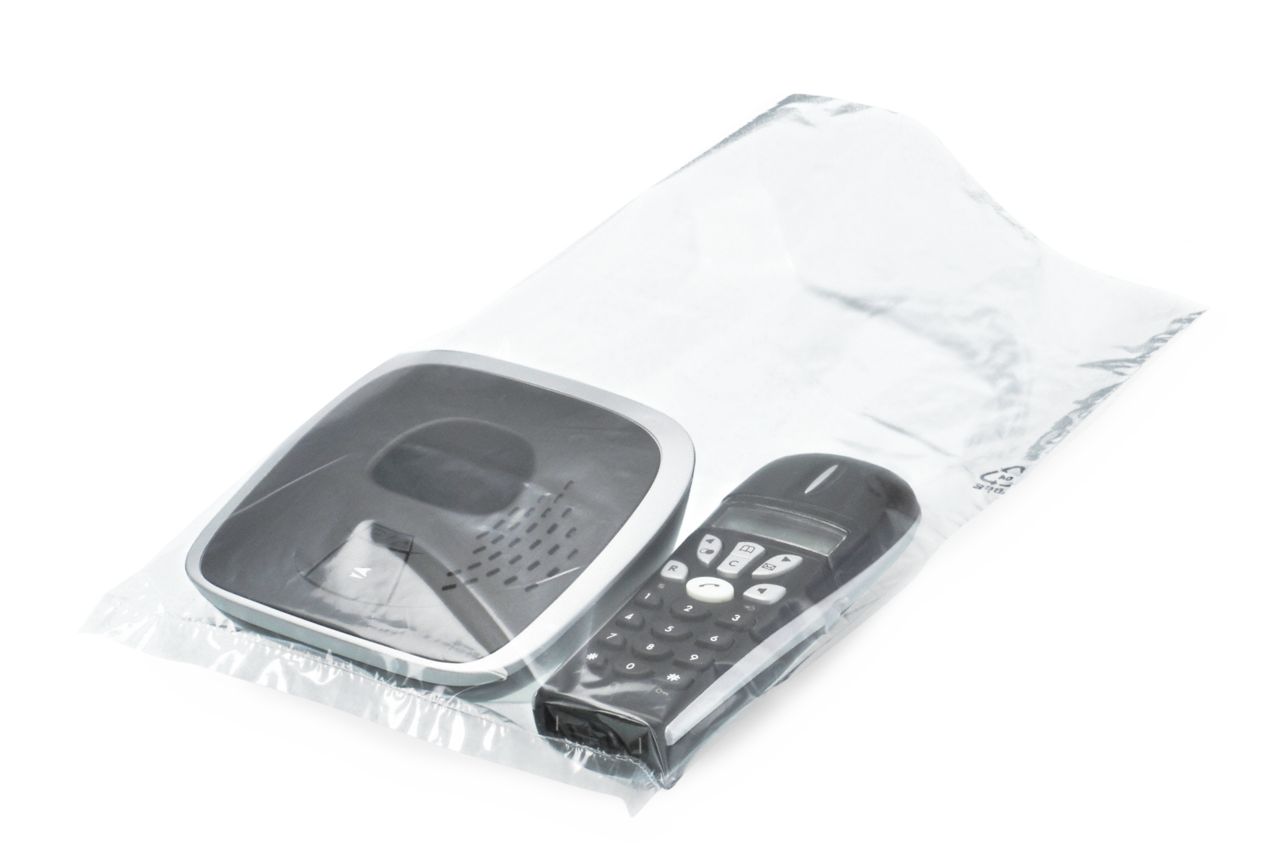 Sachet plat en LDPE, liassé